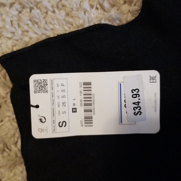 Charcoal grey sweater dress - Picture 3 of 4